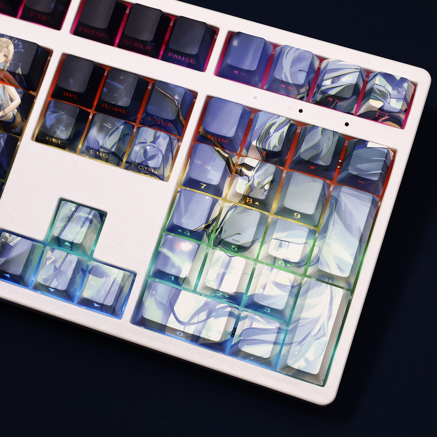 鳴潮 卡提希婭 108鍵 標準配列 衛星軸鍵帽-ZUIHANG SHOP