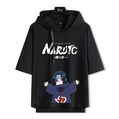 火影忍者 連帽短袖T恤