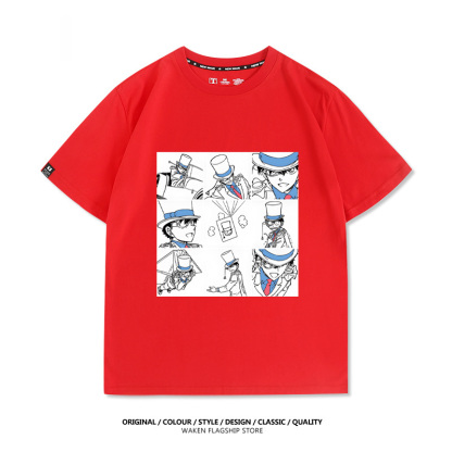 怪盜基德 2025親子情侶男女同款 印花短袖T恤