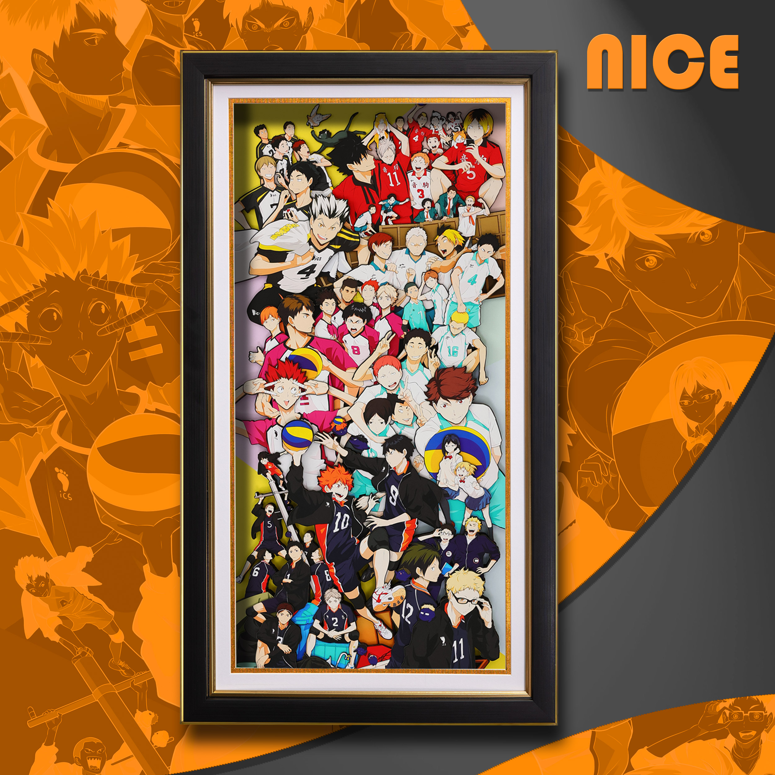 排球少年 3D立體畫-ZUIHANG SHOP