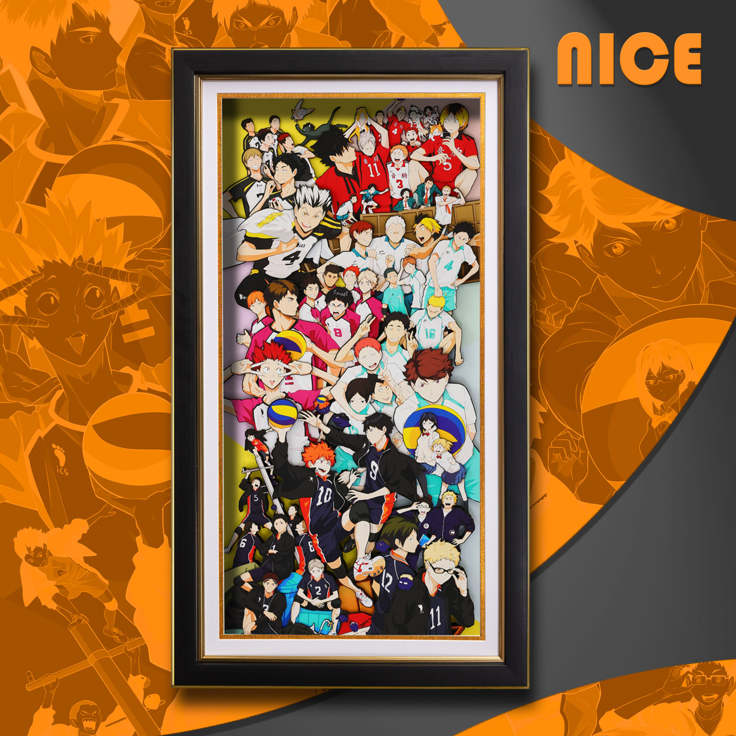 排球少年 3D立體畫-ZUIHANG SHOP