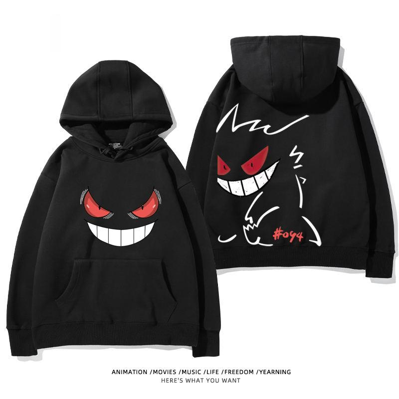 寶可夢新款 親子情侶男女款連帽衛衣-ZUIHANG SHOP