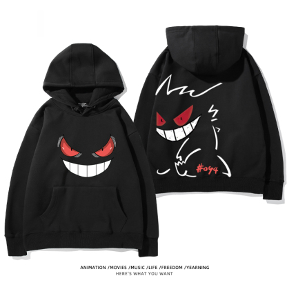 寶可夢新款 親子情侶男女款連帽衛衣-ZUIHANG SHOP