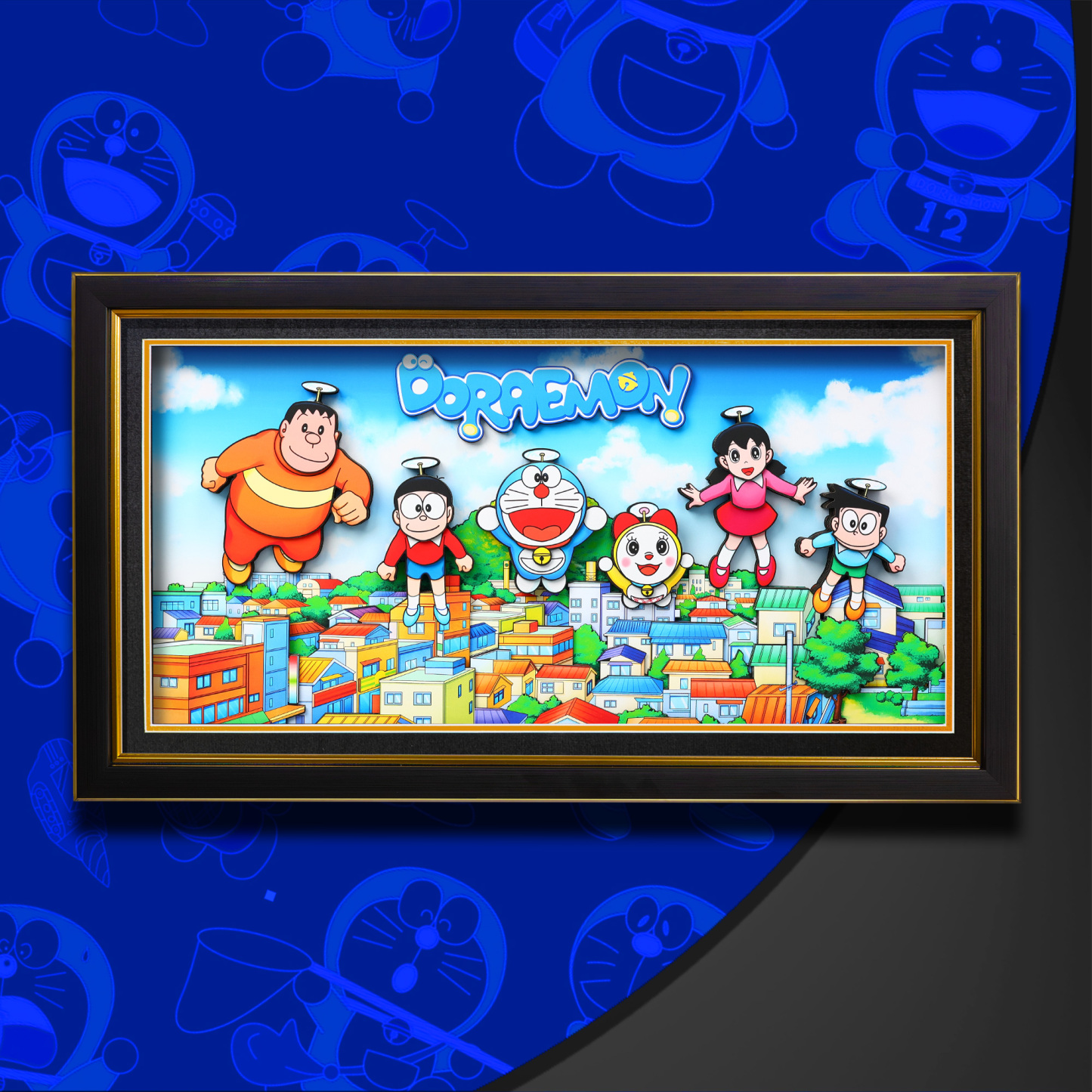 哆啦A夢 3D立體畫-ZUIHANG SHOP