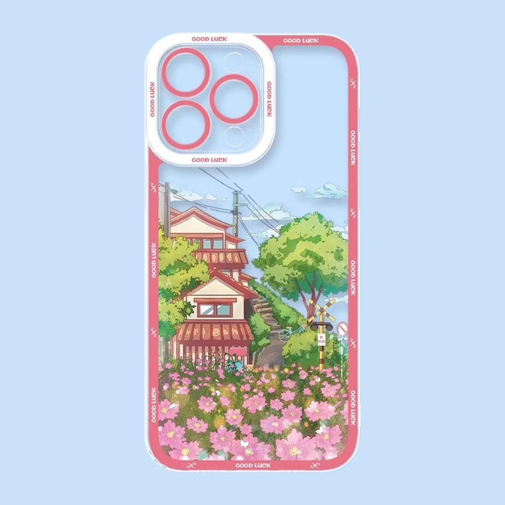 日式風景天使眼透明防摔軟殼-ZUIHANG SHOP