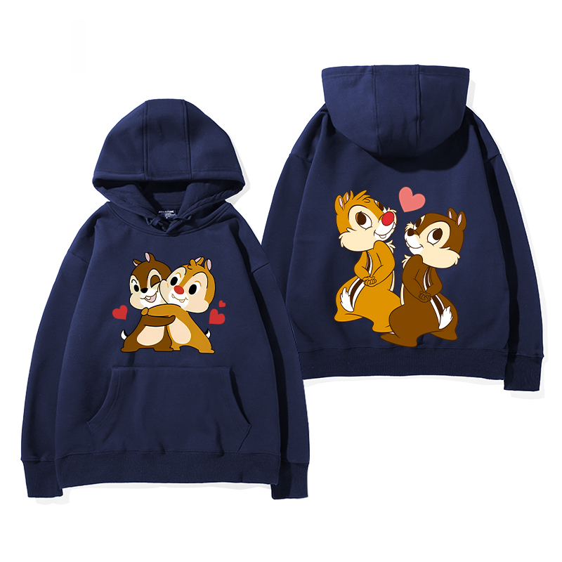 奇奇和蒂蒂新款 親子情侶男女款連帽衛衣-ZUIHANG SHOP