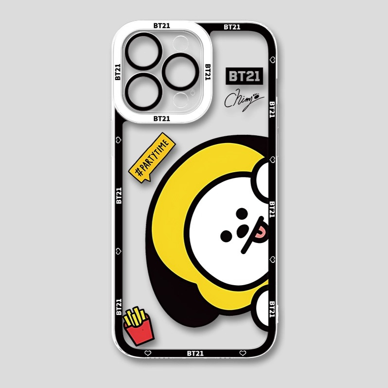 BTS防彈少年團天使眼透明防摔軟殼