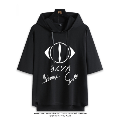 夜鹿yorushika 連帽短袖T恤-ZUIHANG SHOP