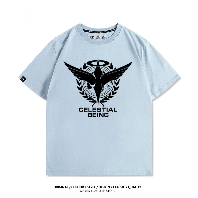 機動戰士鋼彈潮牌 印花T恤