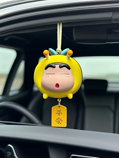 蠟筆小新 胖嘟嘟蜜蜂小新 圓墩墩蜜蜂 掛件平安