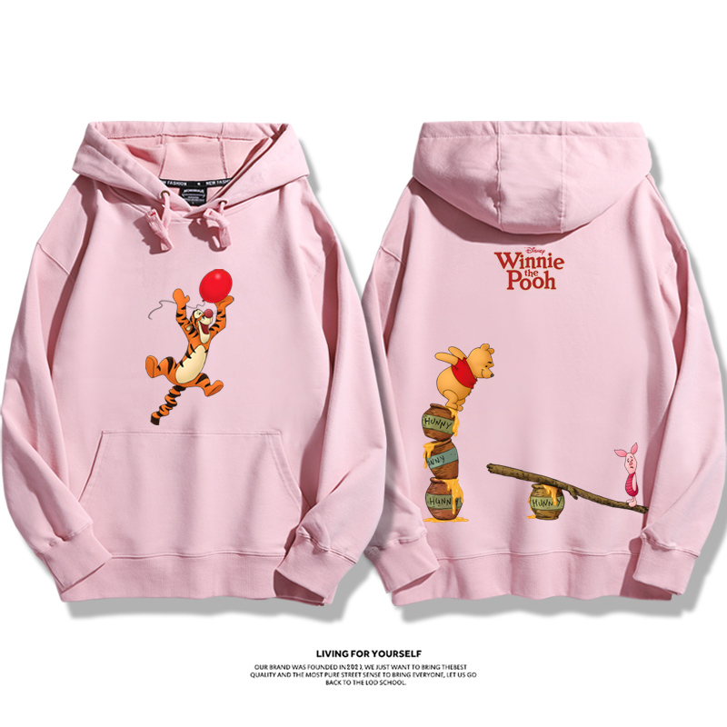 小熊維尼新款 親子情侶男女款連帽衛衣-ZUIHANG SHOP