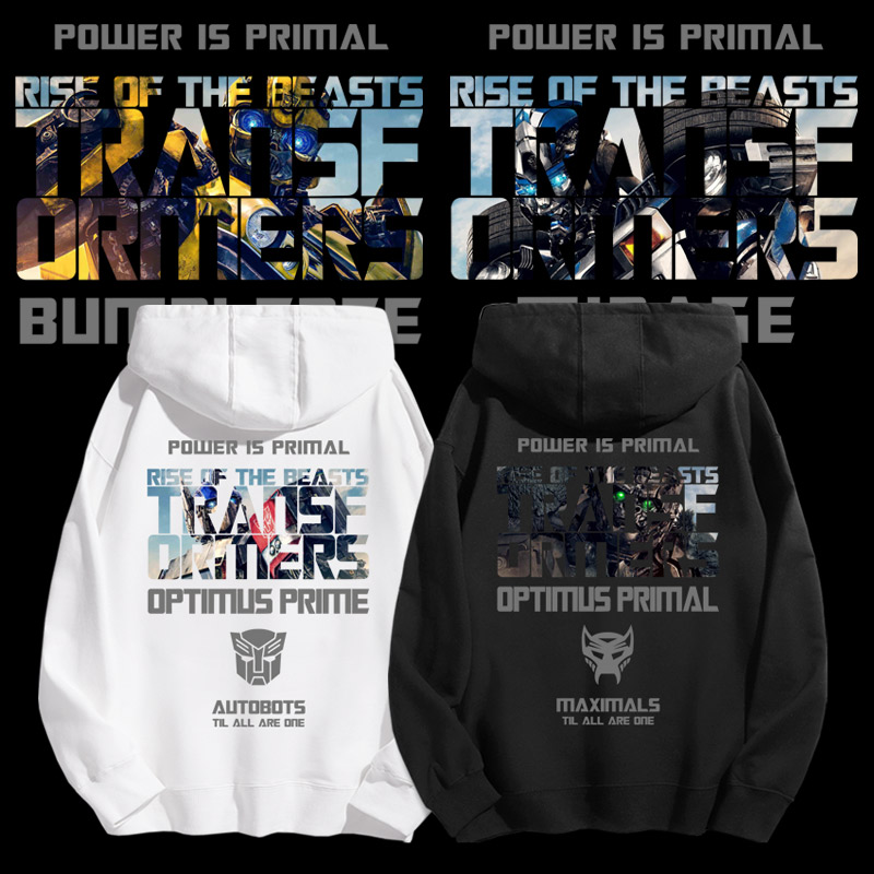 變形金剛新款 親子情侶男女款連帽衛衣-ZUIHANG SHOP