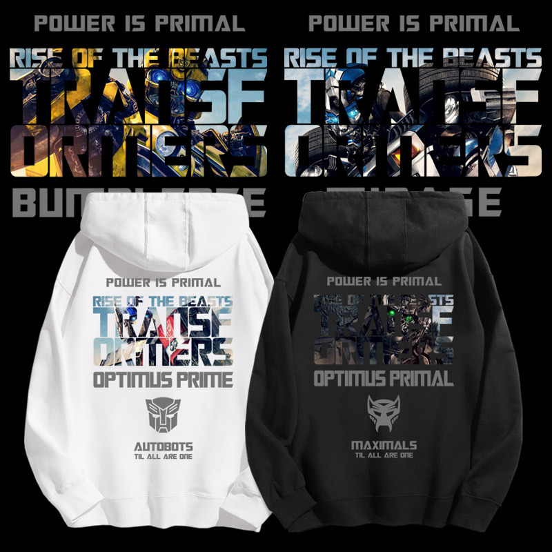 變形金剛新款 親子情侶男女款連帽衛衣-ZUIHANG SHOP