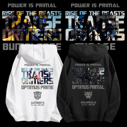 變形金剛新款 親子情侶男女款連帽衛衣-ZUIHANG SHOP