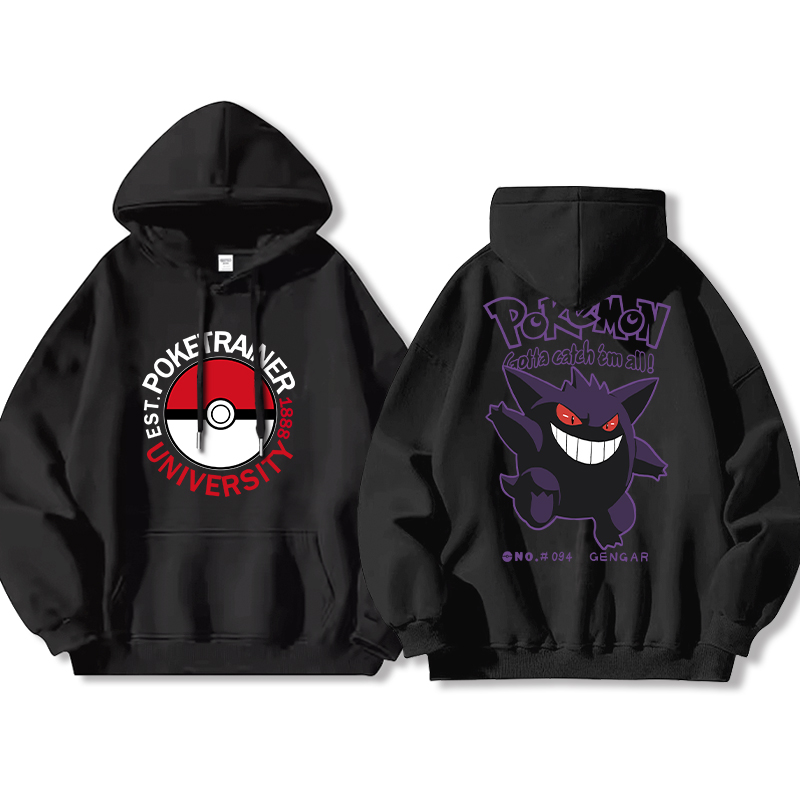 寶可夢新款 親子情侶男女款連帽衛衣-ZUIHANG SHOP