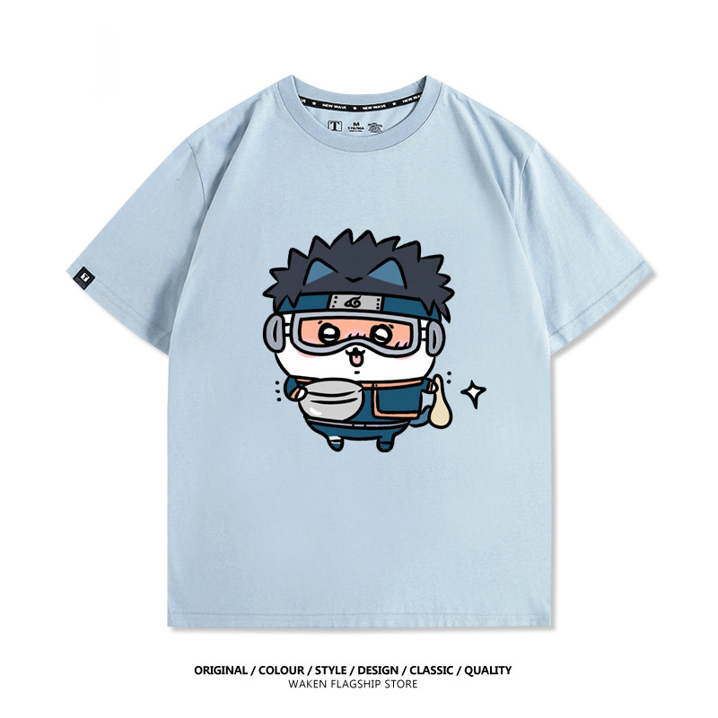 Chiikawa 2025親子情侶男女同款 印花短袖T恤