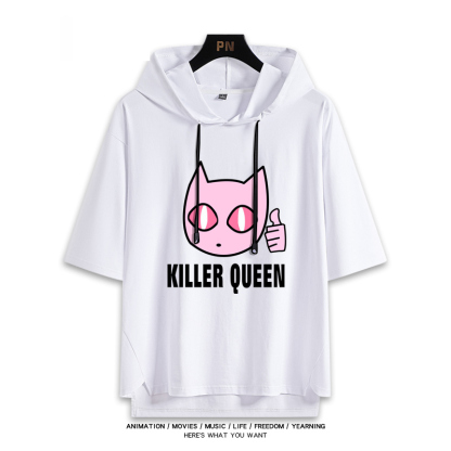 JOJO的奇妙冒險 連帽短袖T恤-ZUIHANG SHOP