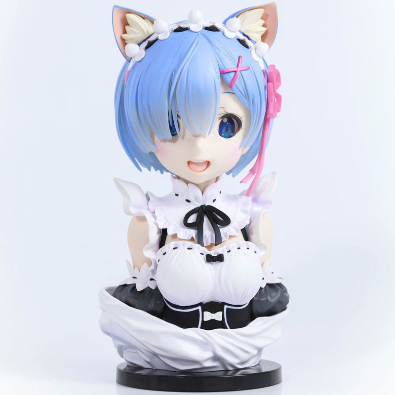RE:ZERO 貓耳女僕雷姆拉姆 半身胸像-ZUIHANG SHOP