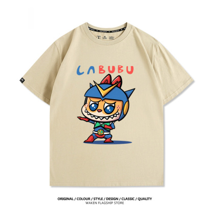 LabubuX蠟筆小新 印花短袖T恤-ZUIHANG SHOP