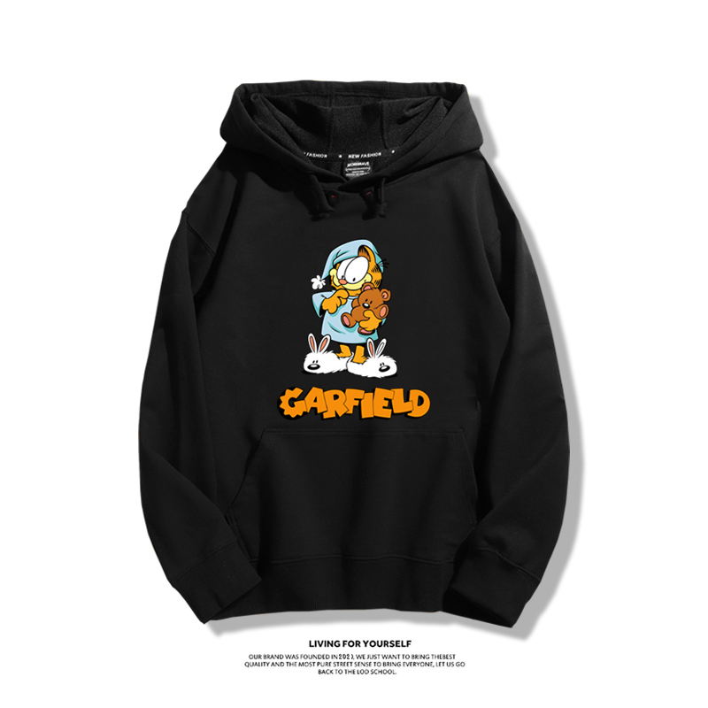 加菲貓新款 親子情侶男女款連帽衛衣-ZUIHANG SHOP