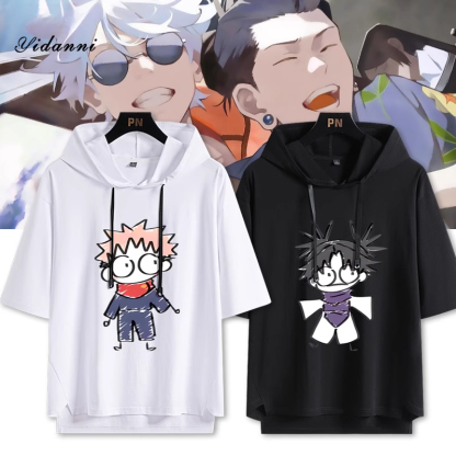 咒術迴戰 連帽短袖T恤-ZUIHANG SHOP