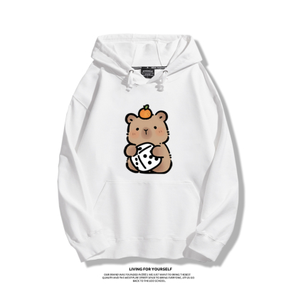 卡皮巴拉新款 親子情侶男女款連帽衛衣-ZUIHANG SHOP