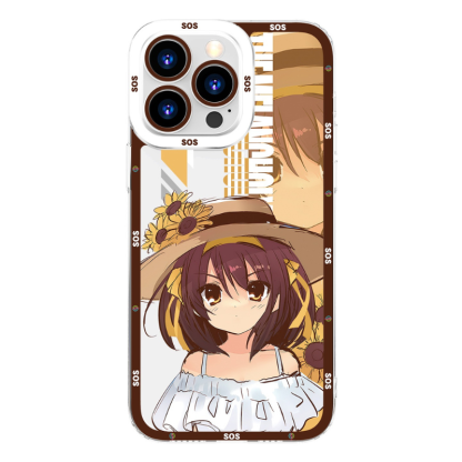 涼宮春日的憂鬱天使眼透明防摔軟殼