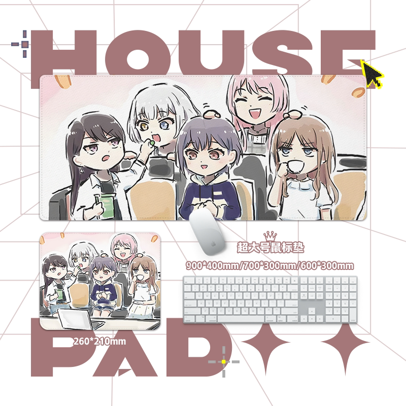 可愛下午茶聚會MyGO滑鼠墊