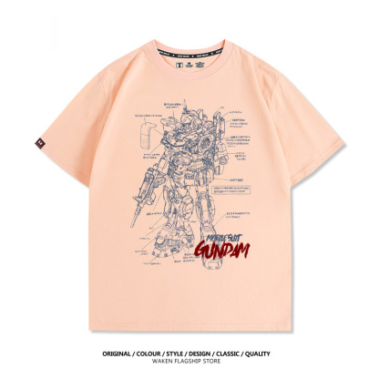 機動戰士鋼彈 印花短袖T恤-ZUIHANG SHOP