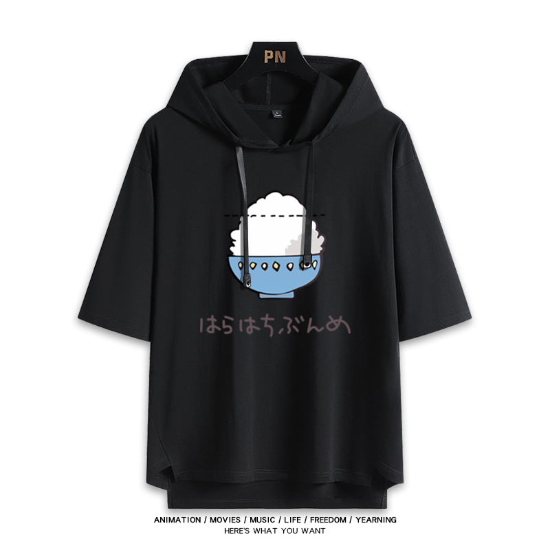 賽馬娘新款 親子情侶男女款連帽短袖T恤-ZUIHANG SHOP