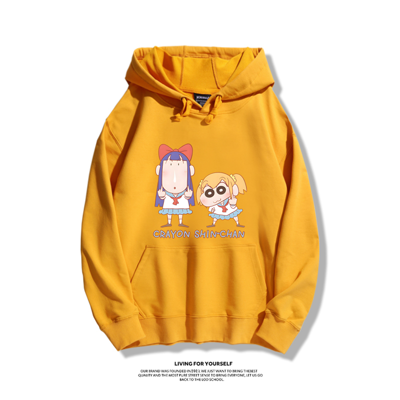 蠟筆小新新款 親子情侶男女款連帽衛衣-ZUIHANG SHOP