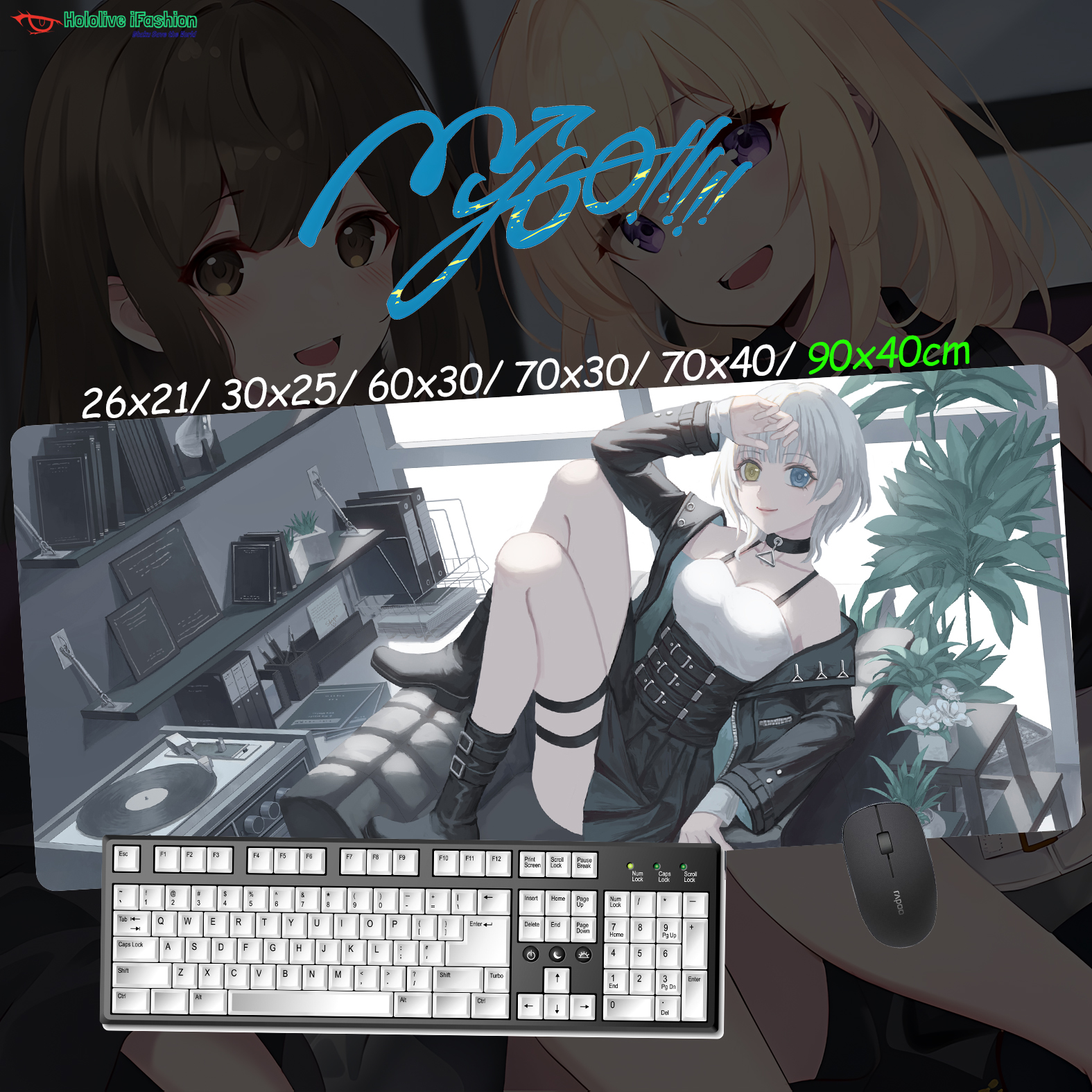 BanG Dream! It's MyGO!!!!! 超大鎖邊主題桌墊 布質滑鼠墊