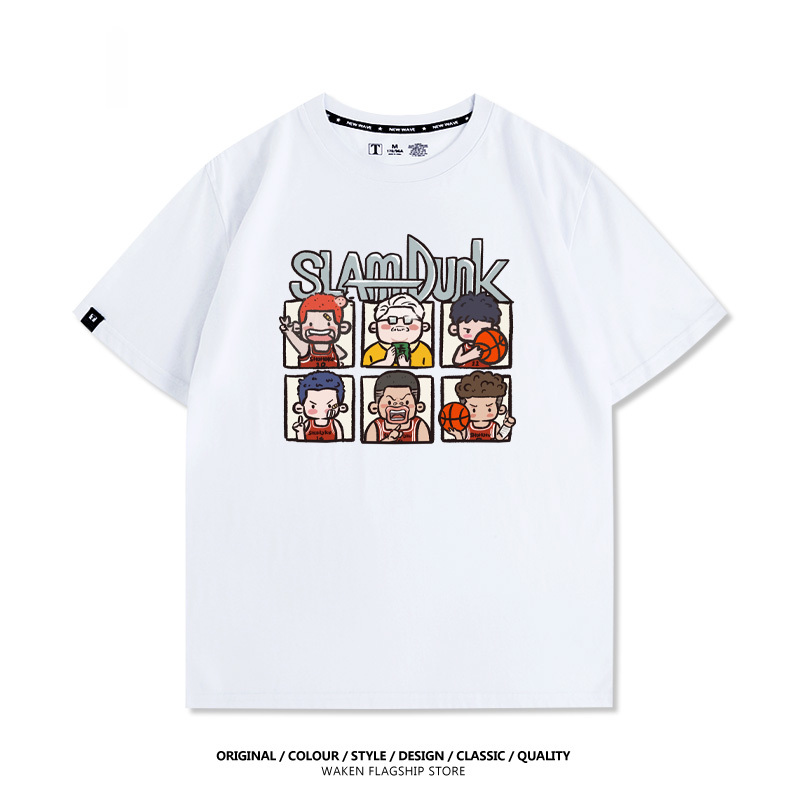 灌籃高手Q版 印花短袖T恤-ZUIHANG SHOP