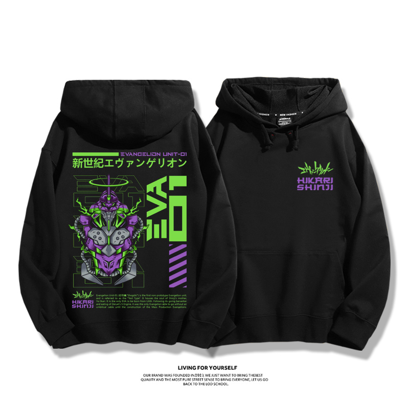 新世紀福音戰士 2025秋冬新款 親子情侶男女連帽衛衣-ZUIHANG SHOP