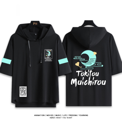 鬼滅之刃  連帽短袖T恤-ZUIHANG SHOP