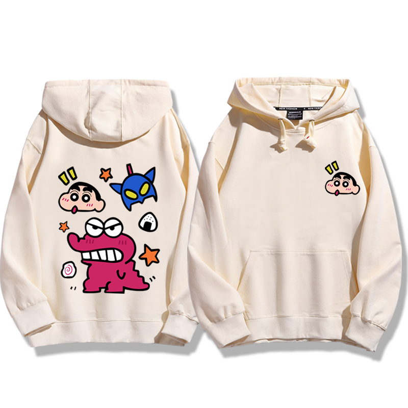 蠟筆小新新款 親子情侶男女款連帽衛衣-ZUIHANG SHOP