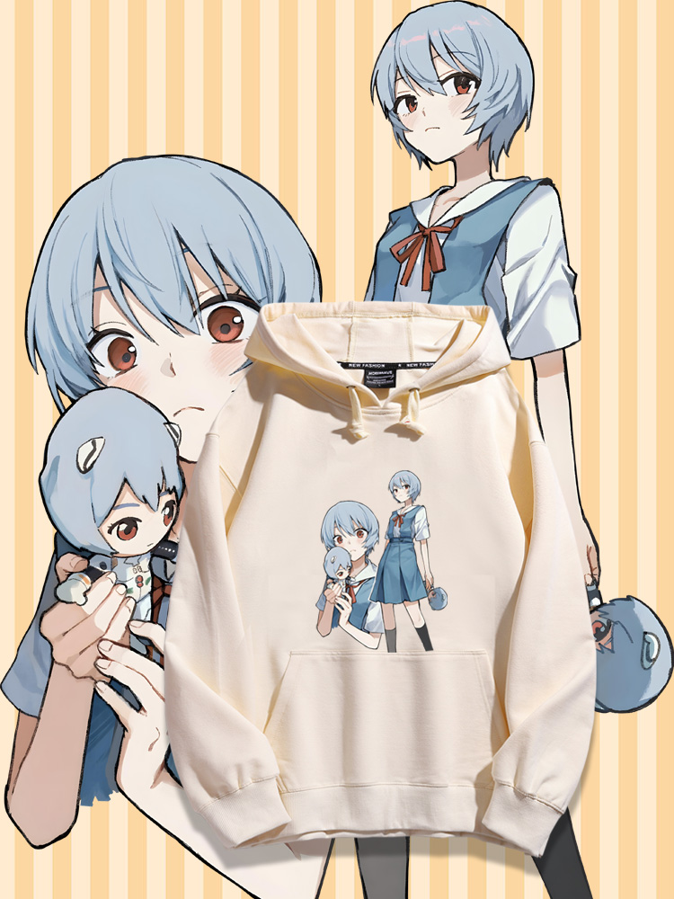 EVA新世紀福音戰士新款 親子情侶男女款連帽衛衣-ZUIHANG SHOP