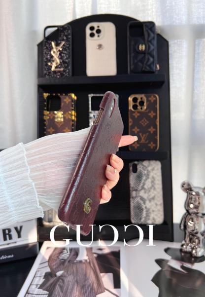 古馳皮質全包手機殼-ZUIHANG SHOP