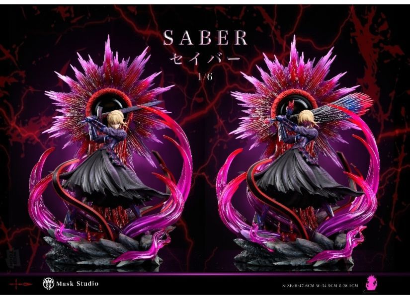 【預購】Mask Studio 黑-Saber