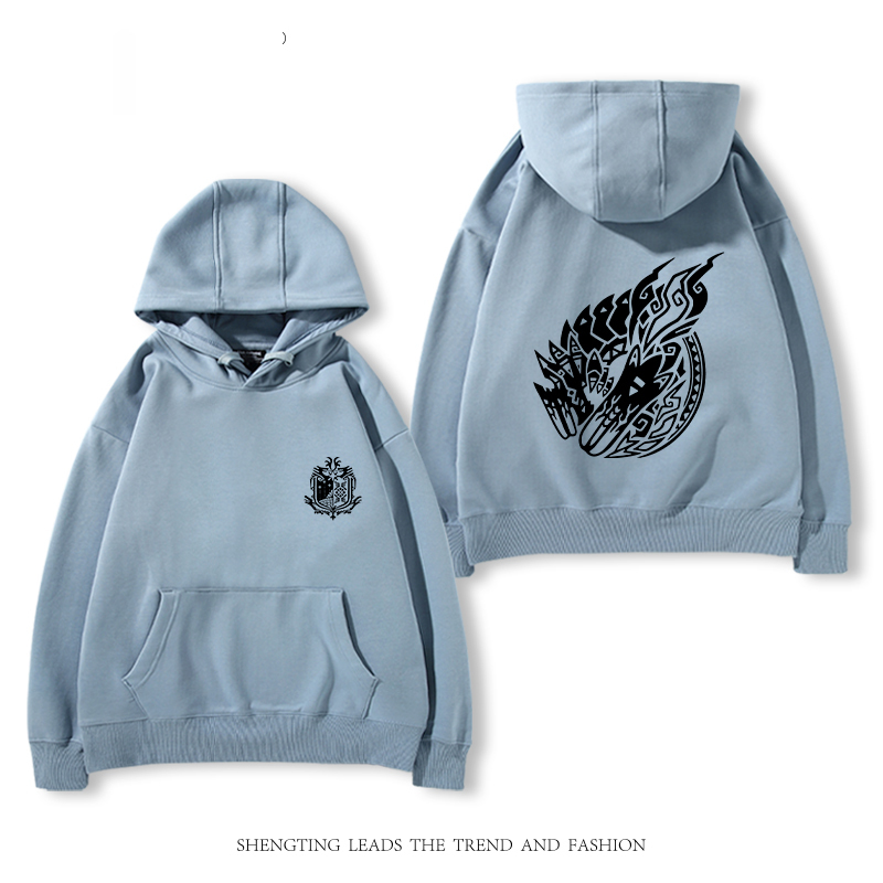 Monster Hunter Rise魔物獵人新款 親子情侶男女款連帽衛衣-ZUIHANG SHOP