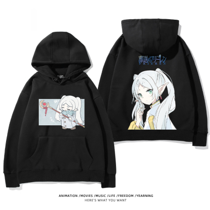 葬送的芙莉蓮新款 親子情侶男女款連帽衛衣-ZUIHANG SHOP