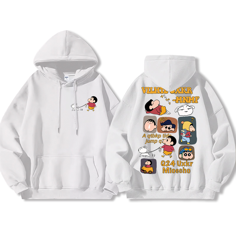 蠟筆小新新款 親子情侶男女款連帽衛衣-ZUIHANG SHOP