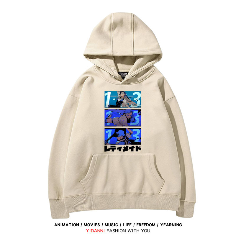 Ado歌手同人 寬鬆百搭 秋冬款 寬鬆連帽衛衣-ZUIHANG SHOP