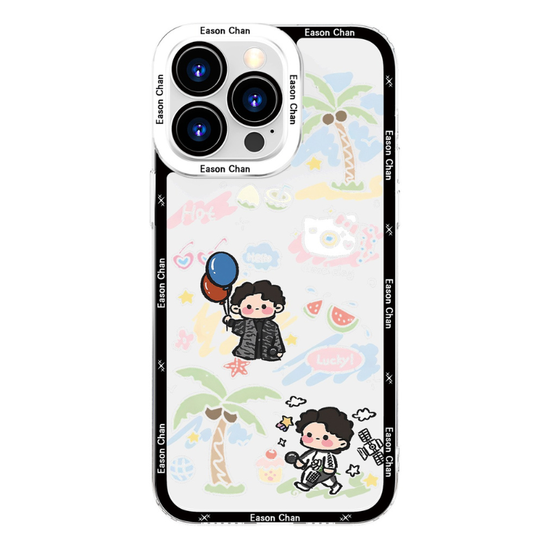 Eason Chan 陳奕迅天使眼透明防摔軟殼