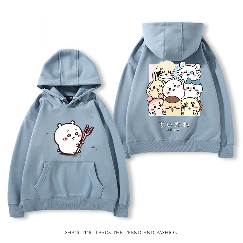 Chiikawa新款 親子情侶男女款連帽衛衣-ZUIHANG SHOP