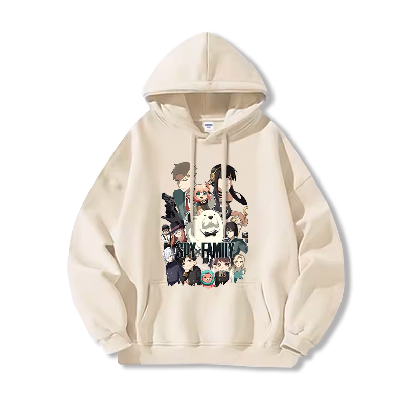 間諜家家酒新款 親子情侶男女款連帽衛衣-ZUIHANG SHOP