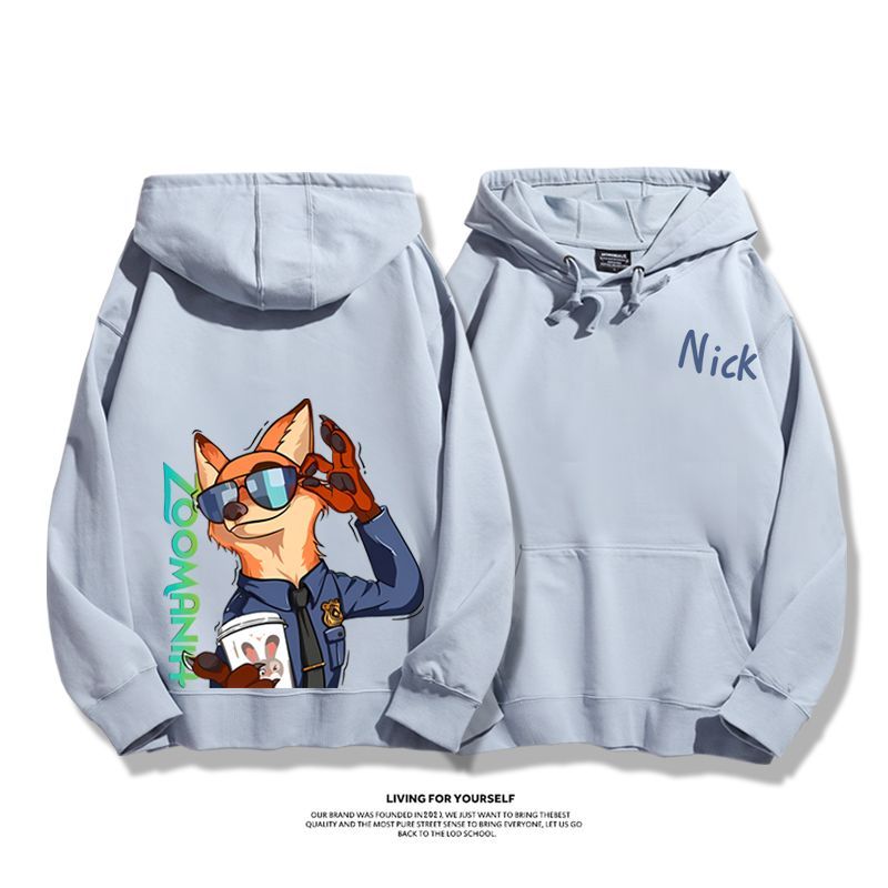 瘋狂動物城 2025秋冬新款 親子情侶男女連帽衛衣-ZUIHANG SHOP