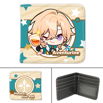 星穹鐵道Q版動漫周邊pu皮革短錢包-ZUIHANG SHOP