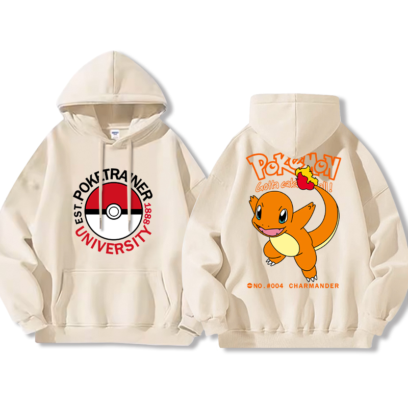 寶可夢新款 親子情侶男女款連帽衛衣-ZUIHANG SHOP