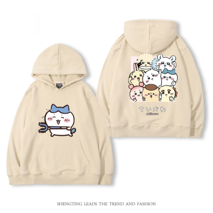 Chiikawa新款 親子情侶男女款連帽衛衣-ZUIHANG SHOP